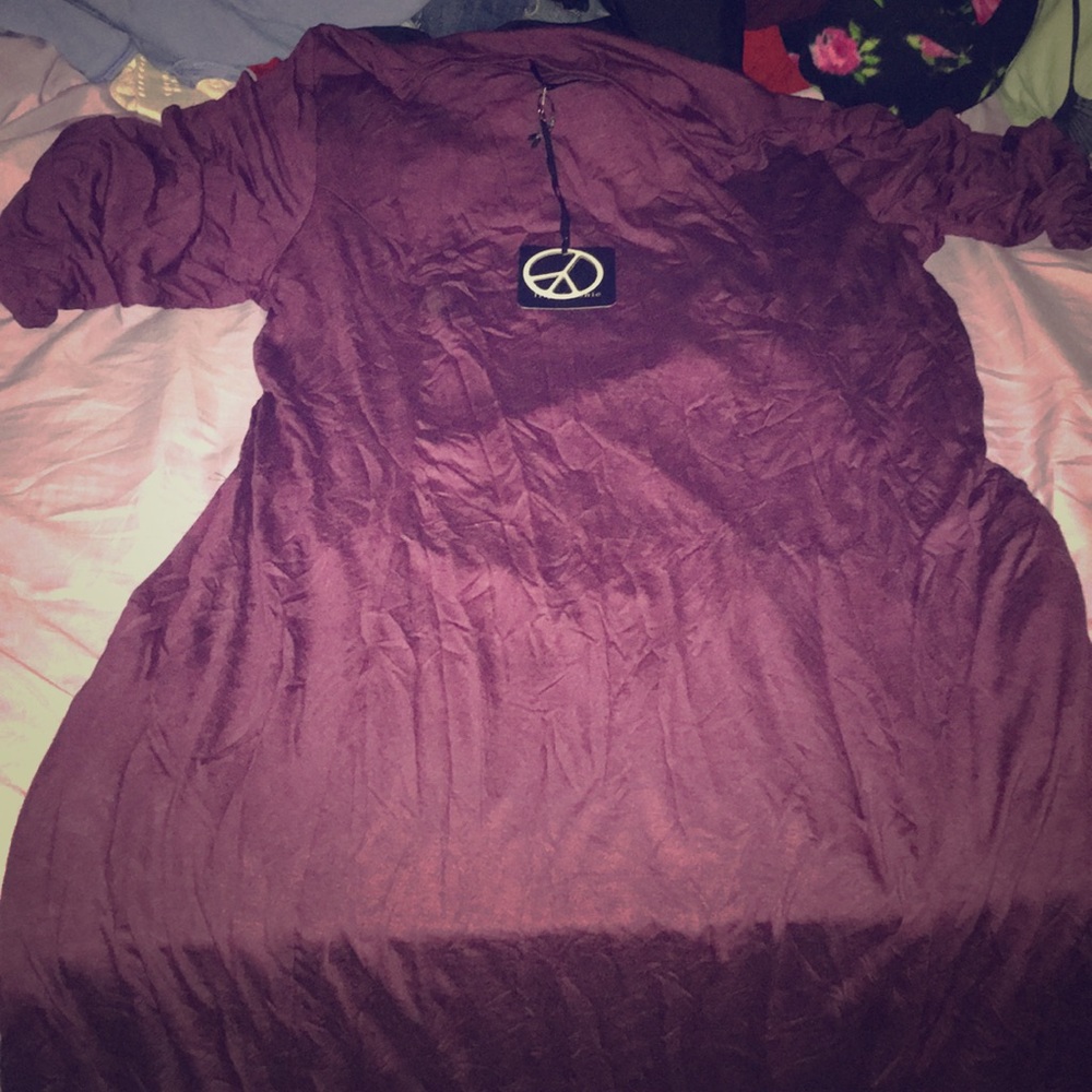 3/4 length dress
